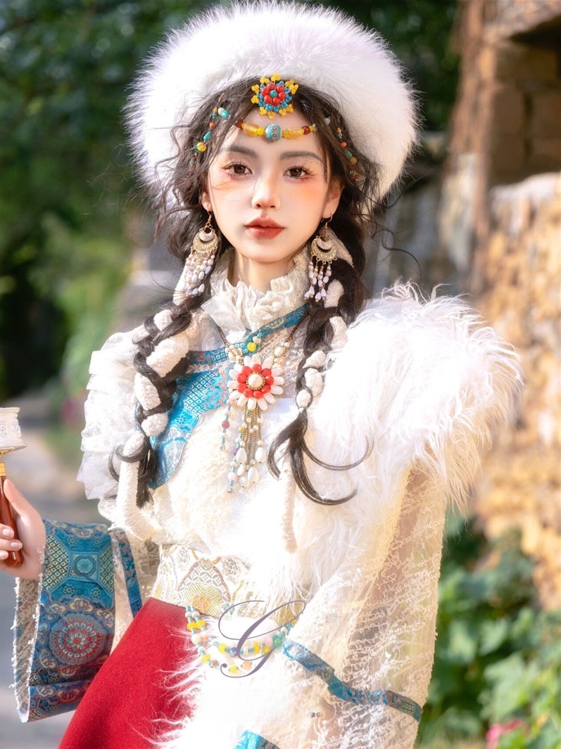 Ethnic Fashion Photography - Nuovo Stile di Abbigliamento Etnico Tibetano
