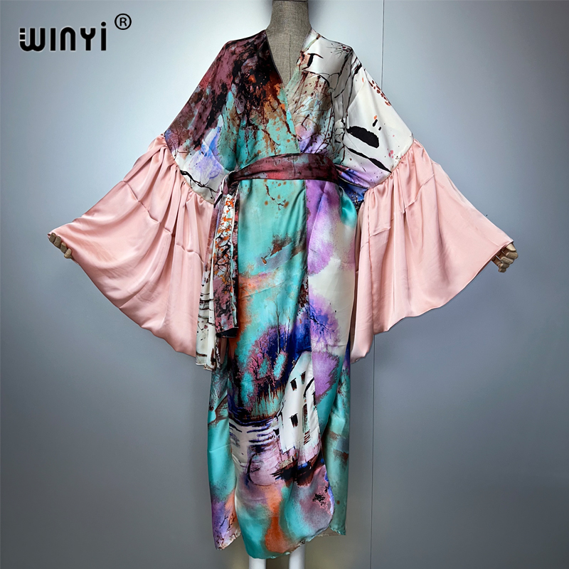 Kaftan Women Boho - WINYI Abito da festa estivo Kimono