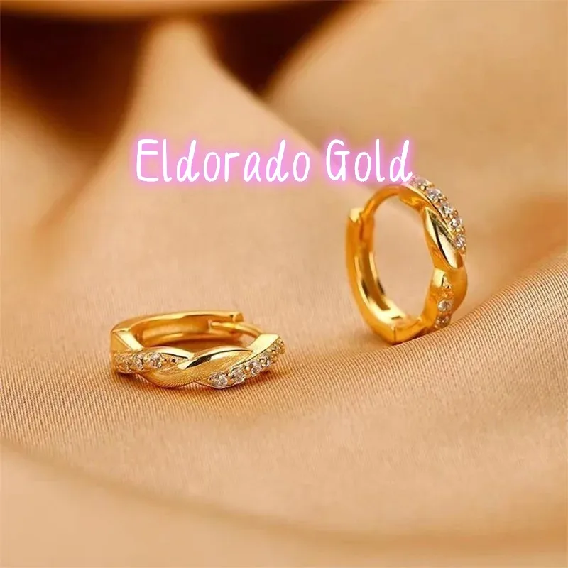 Ethnic Fashion Trends 2025 - Orecchini Eldorado Gold 2025 in Oro