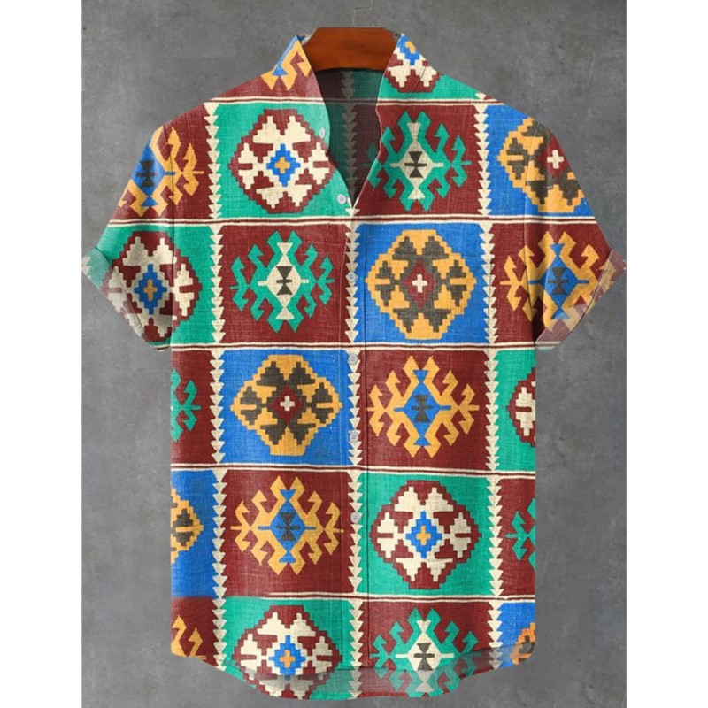 Camicia di lino da uomo retrò  - Fashion Ethnic Wear For Men recensione e prezzo
