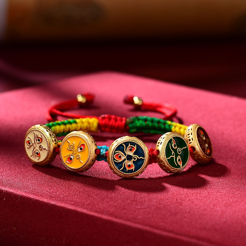 Bracciale tibetano corda intre - Ethnic Fashion Way recensione e prezzo