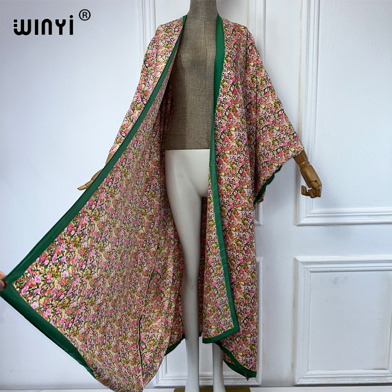 WINYI Kimono Estate sexy stamp - Kaftan Women Boho recensione e prezzo