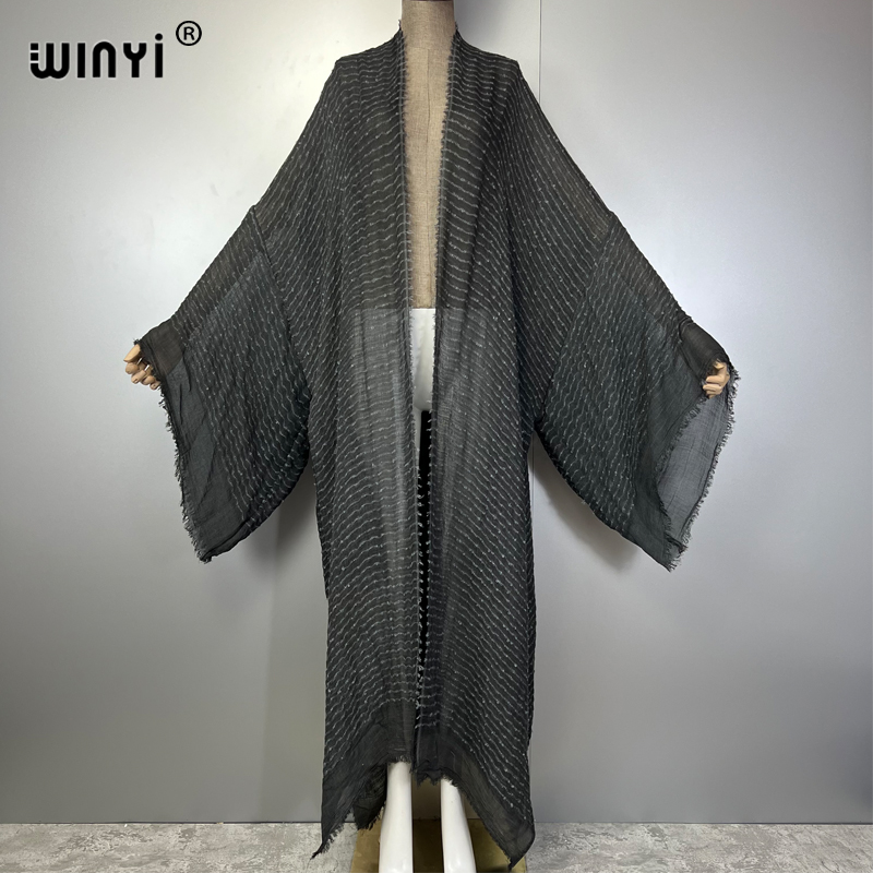 WINYI Stampa geometrica kimono - Kaftan Women Boho recensione e prezzo