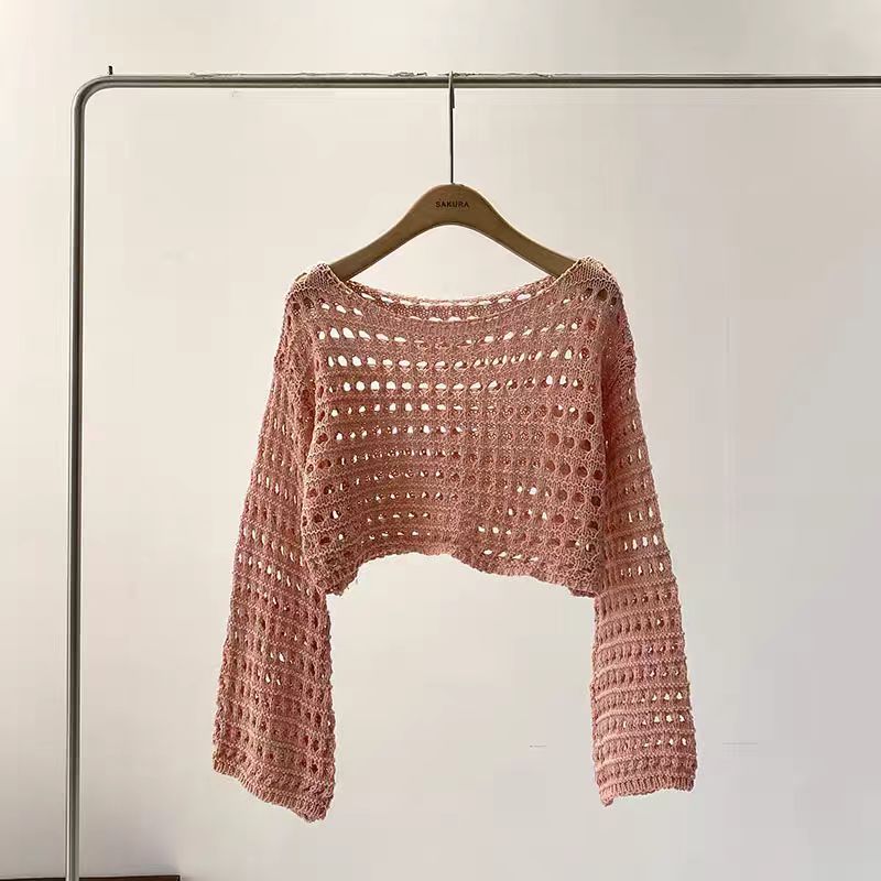 Top in maglia all'uncinetto a  - Kaftan Women Boho recensione e prezzo