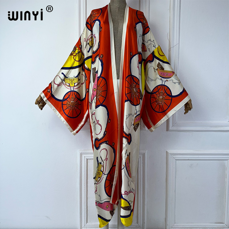 WINYI boho stampa Kimono Cardi - Kaftan Women Boho recensione e prezzo