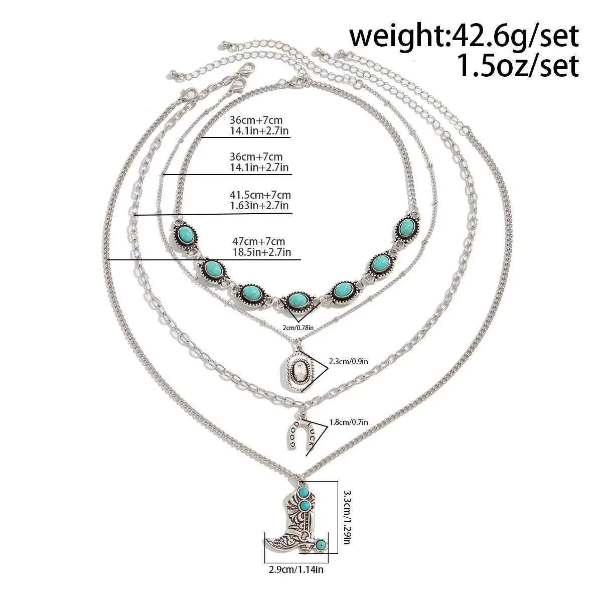 Ingemark 4 Pz/set Collana Etni - Ethnic Fashion Trends 2025 recensione e prezzo