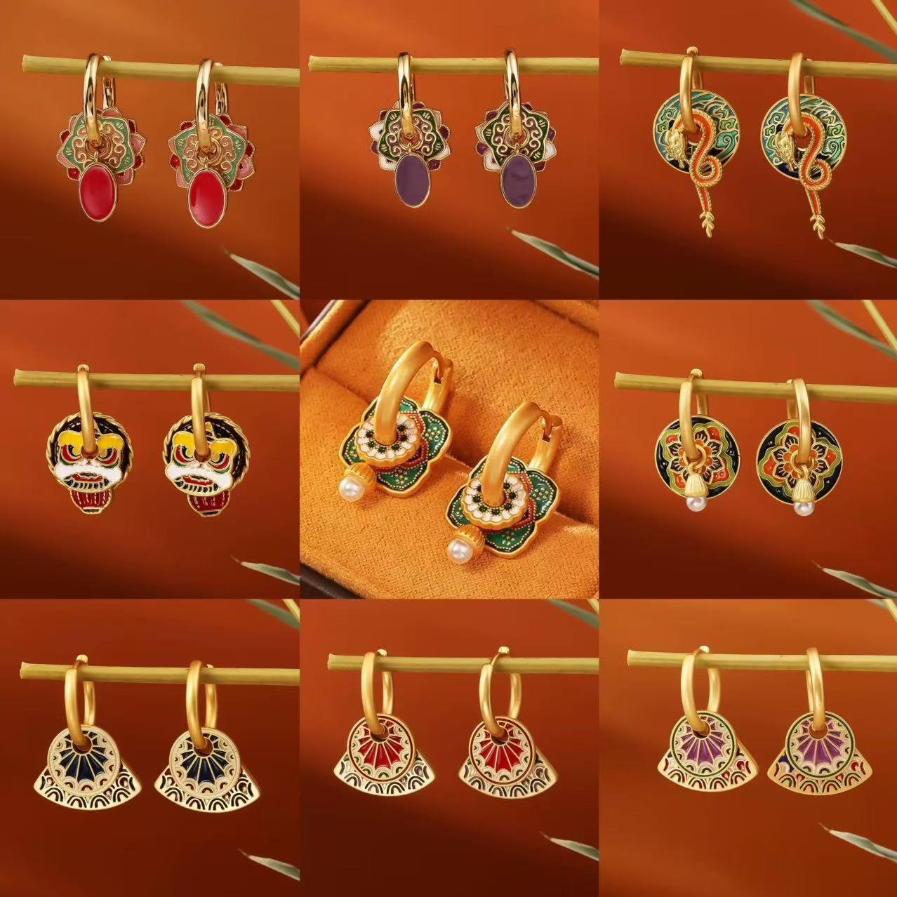 S925 Nuovi orecchini in stile  - Ethnic Fashion Way recensione e prezzo