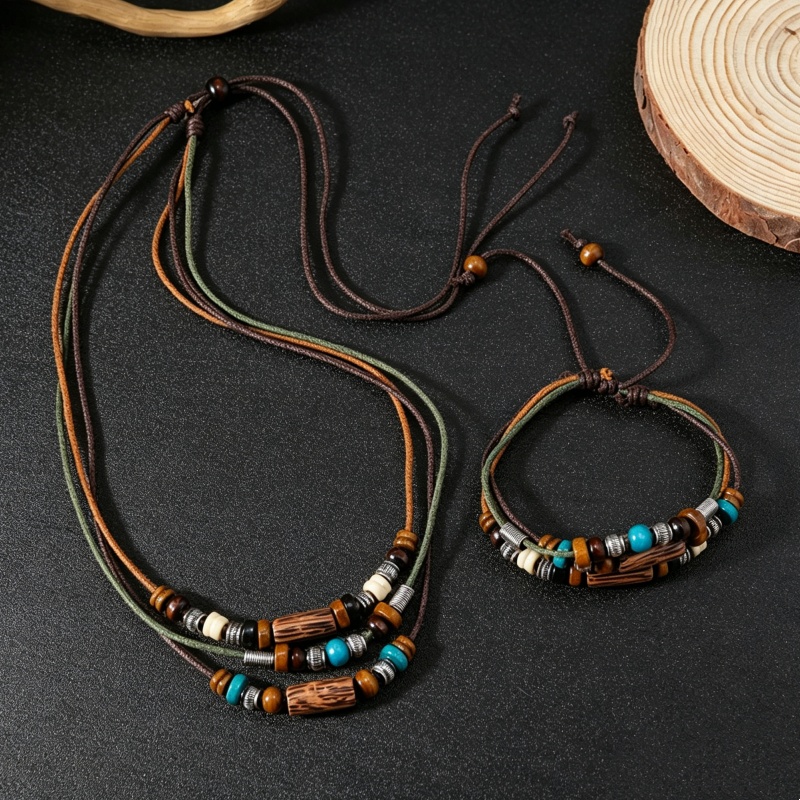 Set di Gioielli Vintage a 2 St - Fashion Ethnic Wear For Men recensione e prezzo