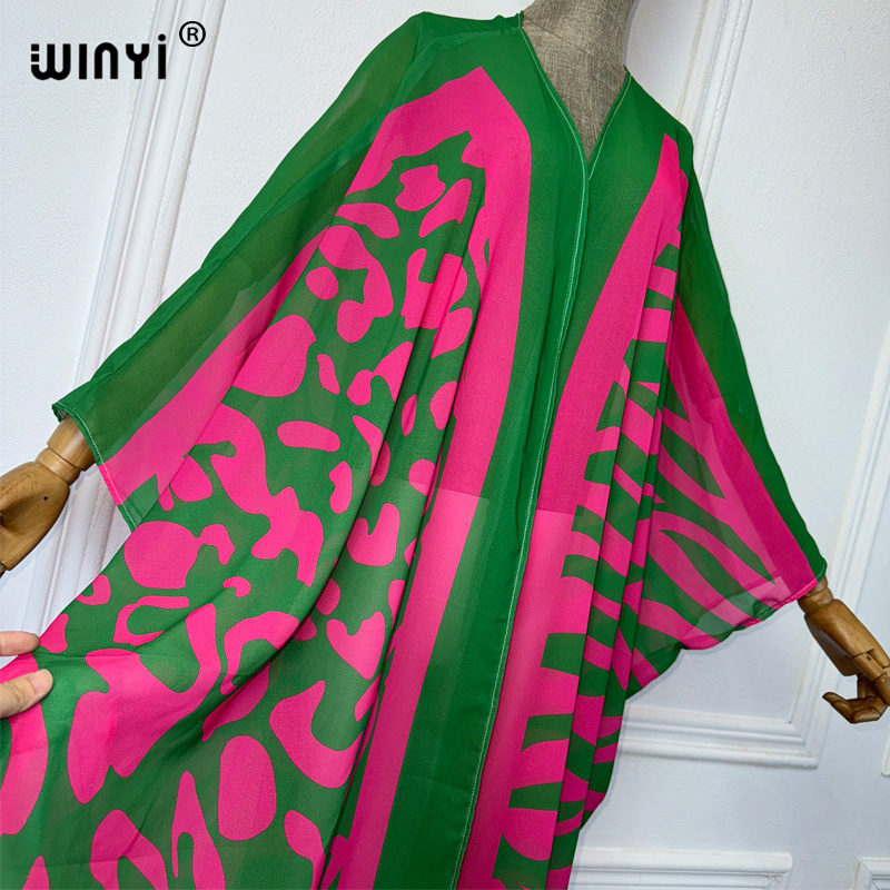 WINYI Abiti Kimono con Stampa  - Kaftan Women Boho recensione e prezzo