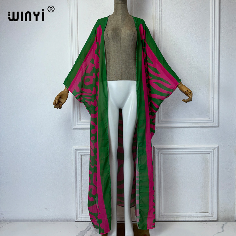 WINYI Abiti Kimono con Stampa  - Kaftan Women Boho recensione e prezzo