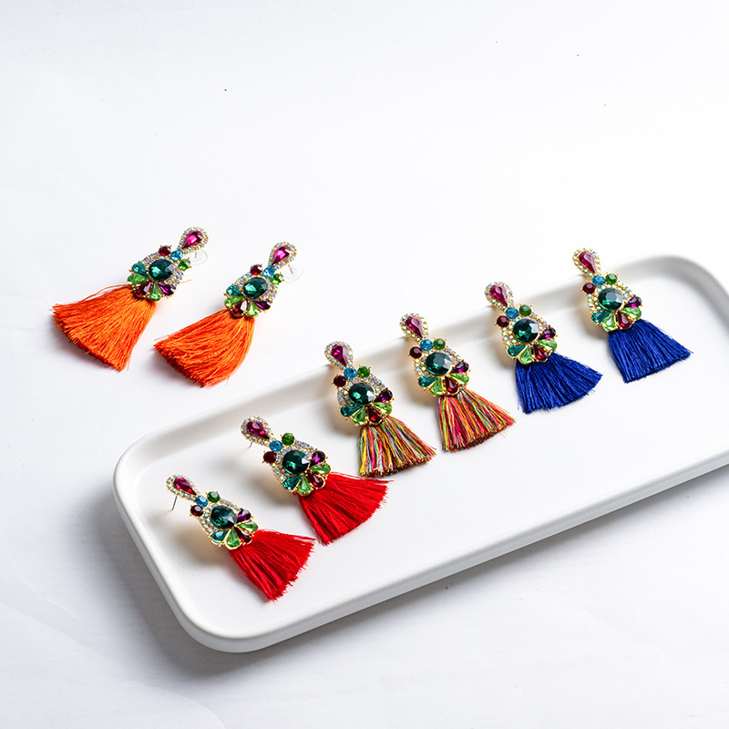 Orecchini con Diamanti Colorat - Ethnic Fashion Brand recensione e prezzo