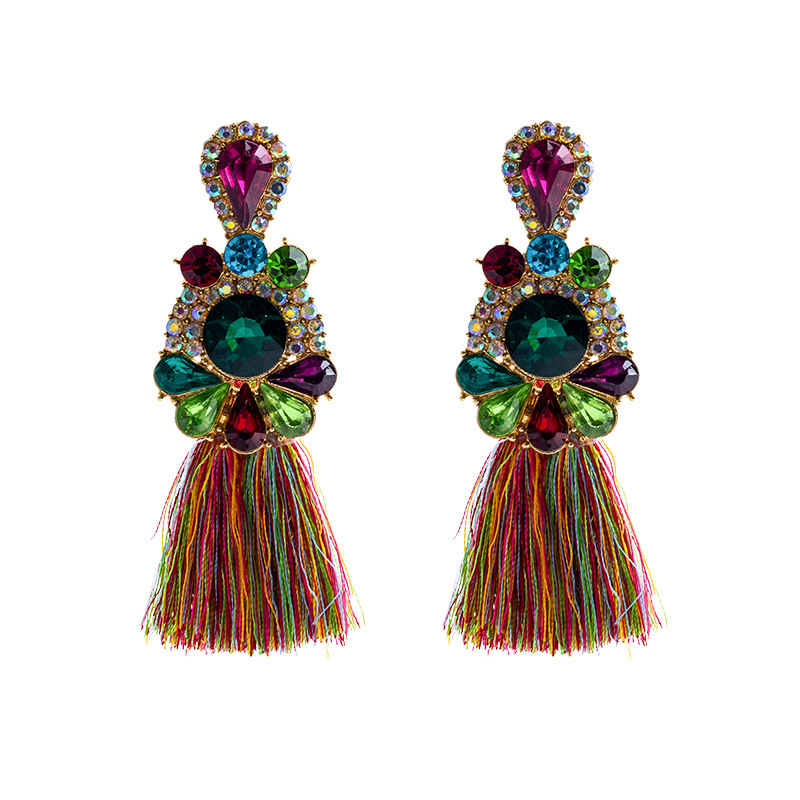 Orecchini con Diamanti Colorat - Ethnic Fashion Brand recensione e prezzo