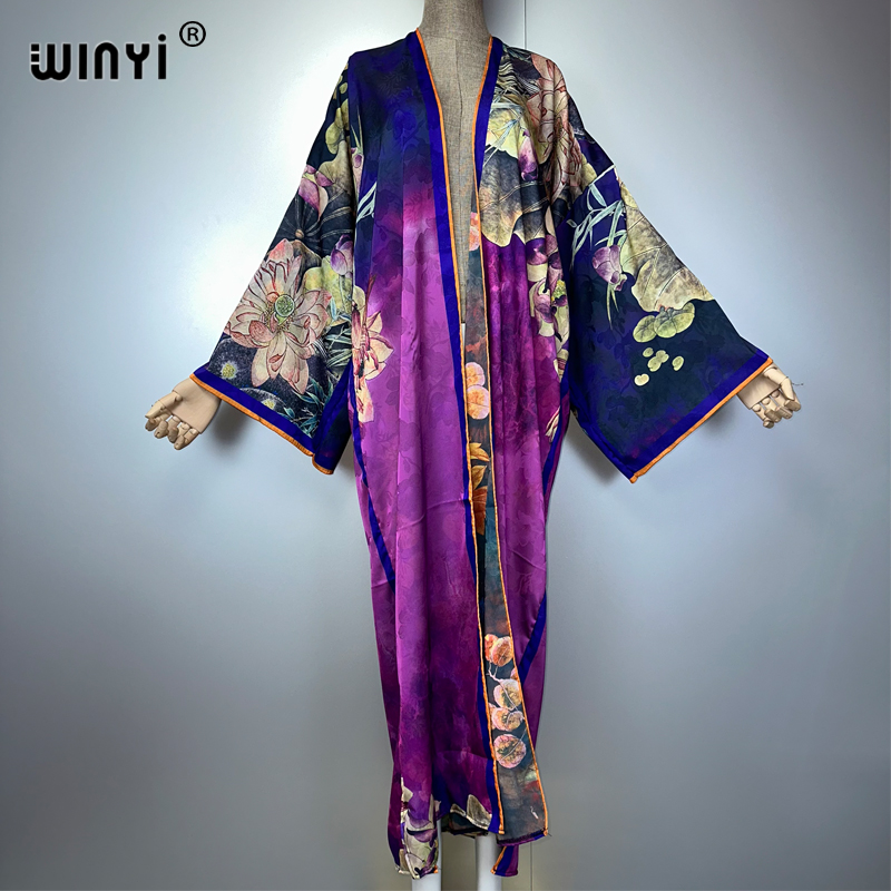 Kimono WINYI Abito con stampa  - Kaftan Women Boho recensione e prezzo