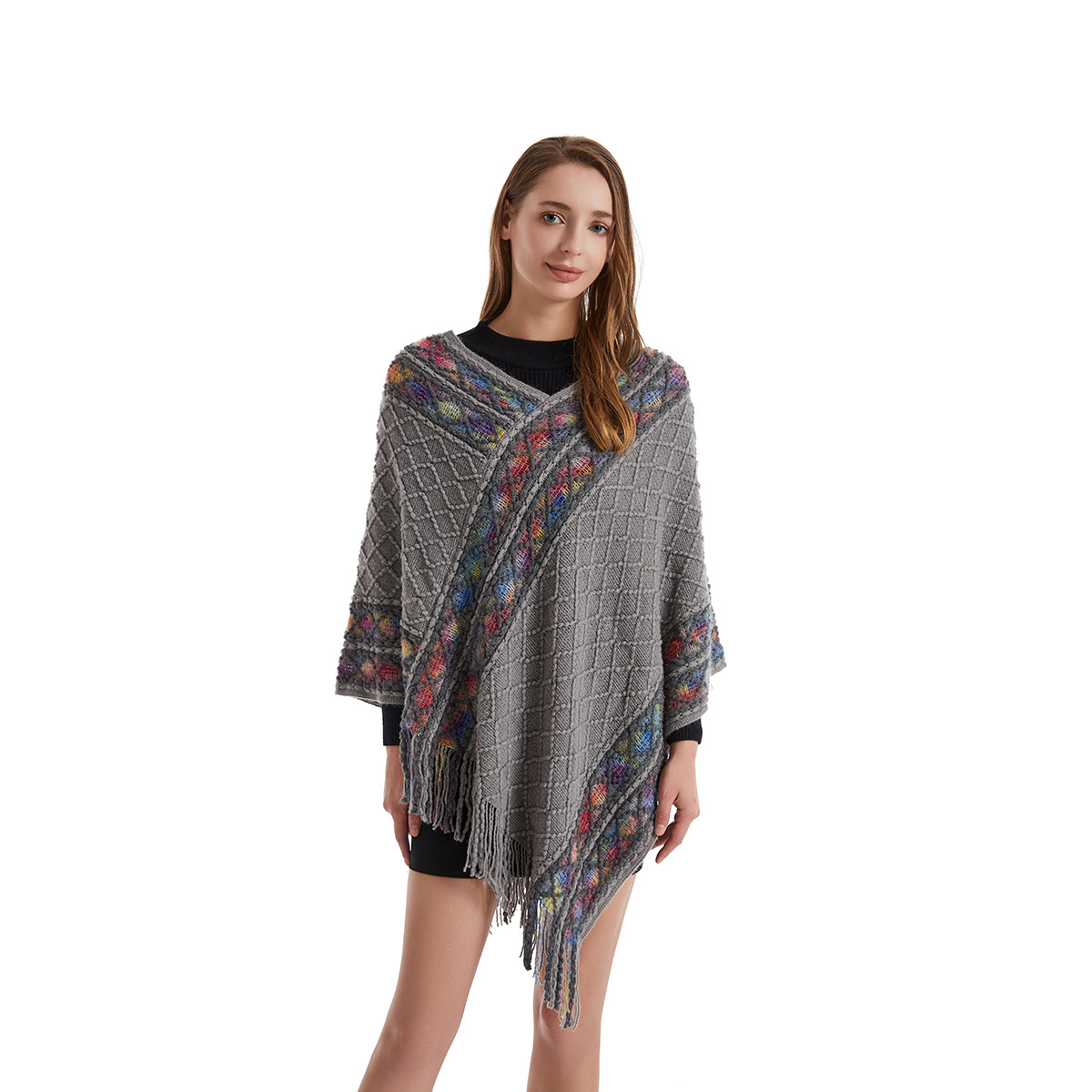 Poncho da donna primavera autu - Ethnic Fashion Way recensione e prezzo