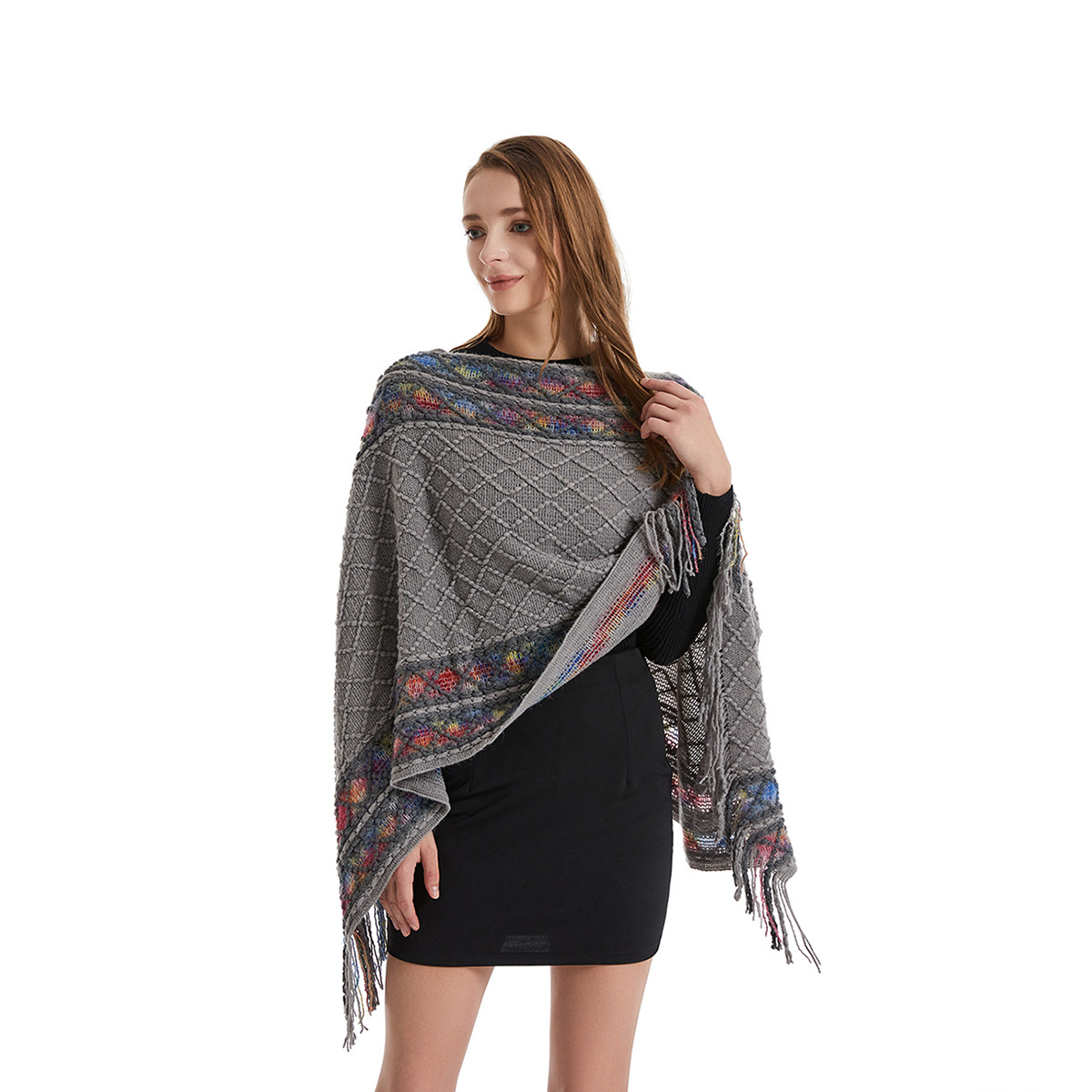 Poncho da donna primavera autu - Ethnic Fashion Way recensione e prezzo