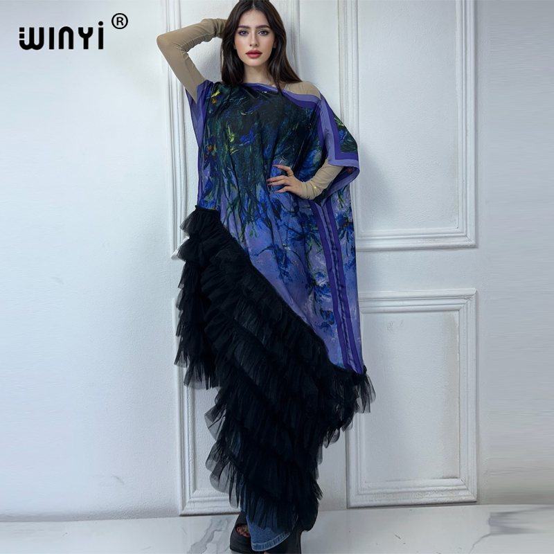 WINYI africa abbigliamento tag - Kaftan Women Boho recensione e prezzo