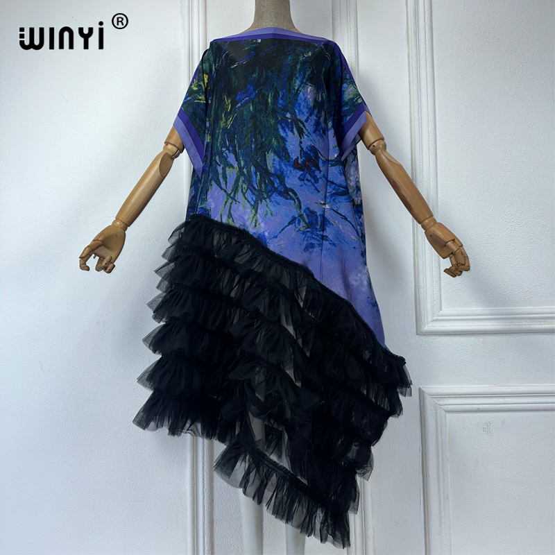 WINYI africa abbigliamento tag - Kaftan Women Boho recensione e prezzo