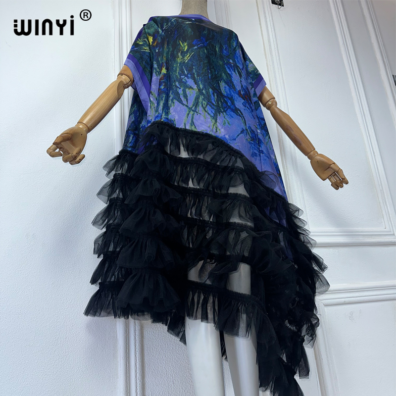 WINYI africa abbigliamento tag - Kaftan Women Boho recensione e prezzo