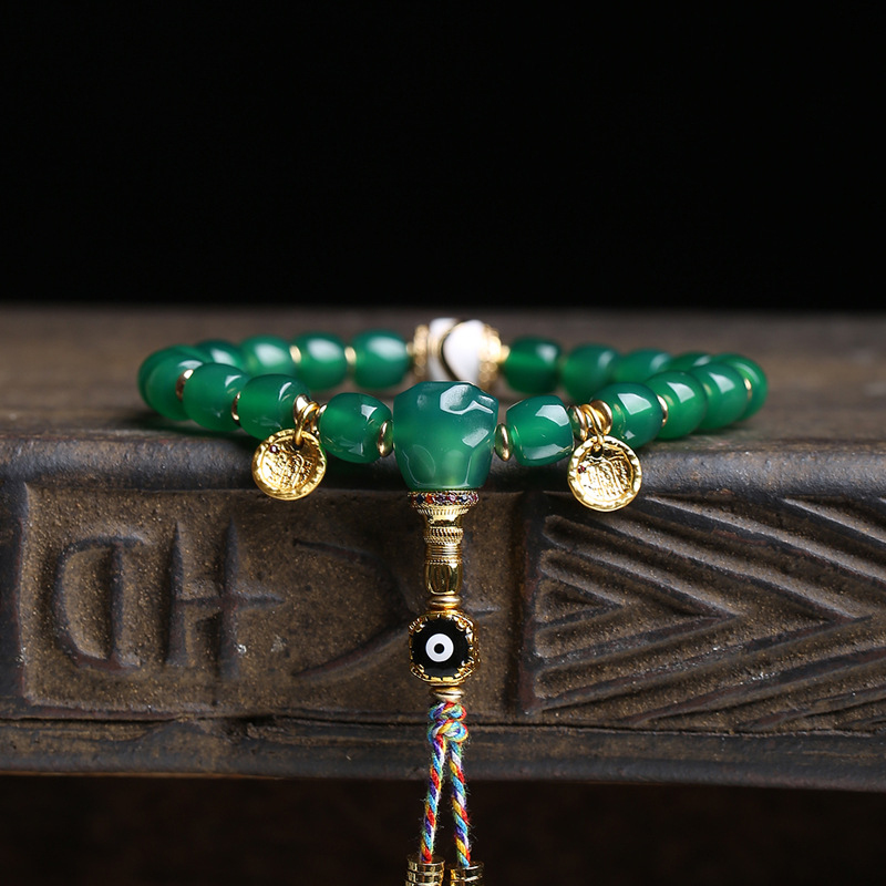 Bracciale verde naturale con p - Ethnic Fashion Way recensione e prezzo