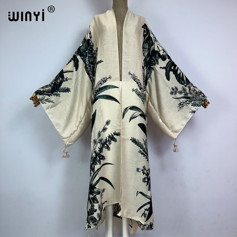 WINYI kimono Africa boho fashi - Kaftan Women Boho recensione e prezzo