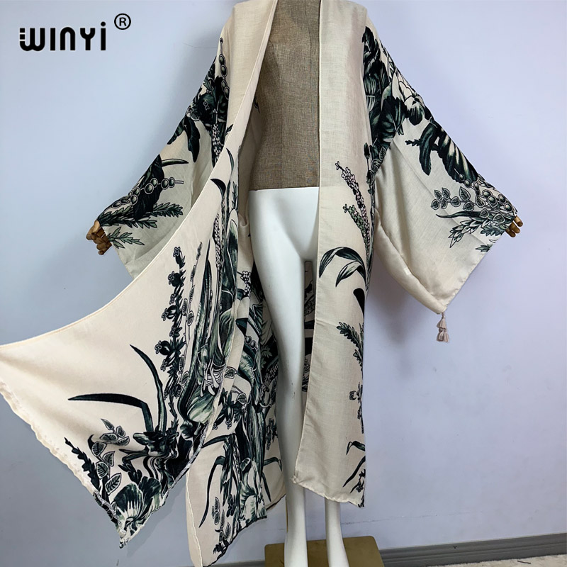 WINYI kimono Africa boho fashi - Kaftan Women Boho recensione e prezzo