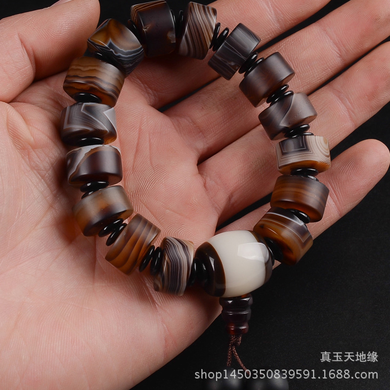Bracciale in Seta con Agata, E - Ethnic Fashion Way recensione e prezzo